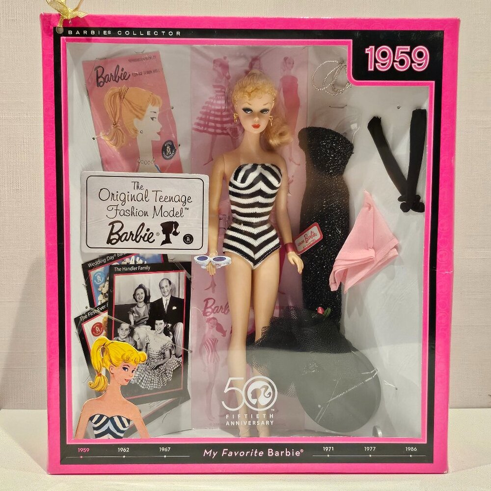 NEW UNOPENEF 1959 50th anniversary  My Favorite Barbie